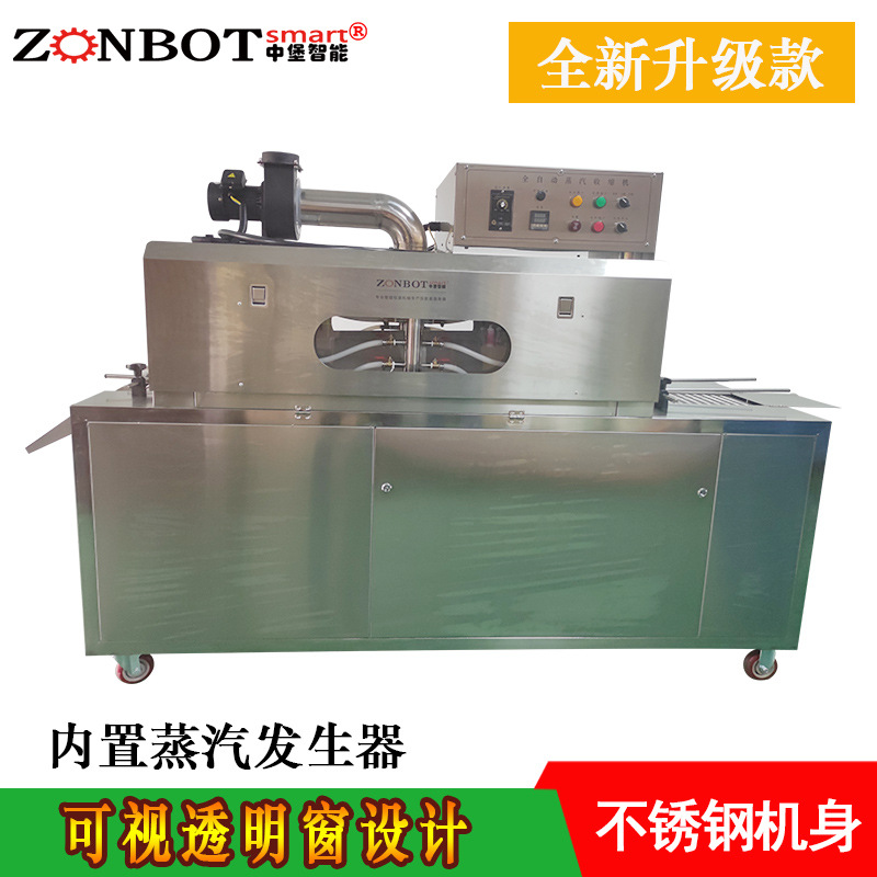蒸汽收縮機在食品飲料行業(yè)，是瓶裝水、果汁、啤酒、罐頭等包裝的常用設(shè)備